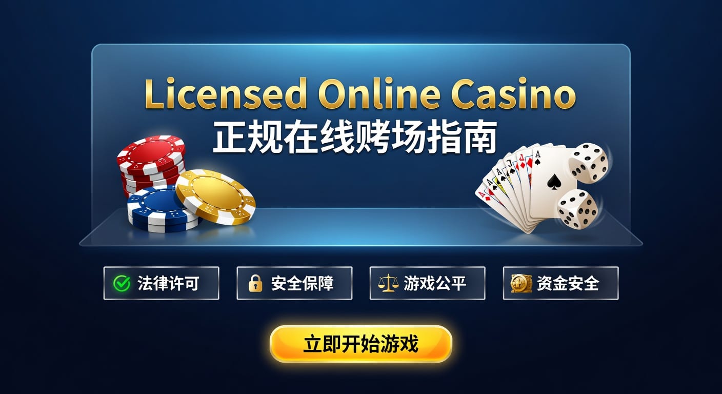 正规在线赌场 licensed online casino 识别与安全要点