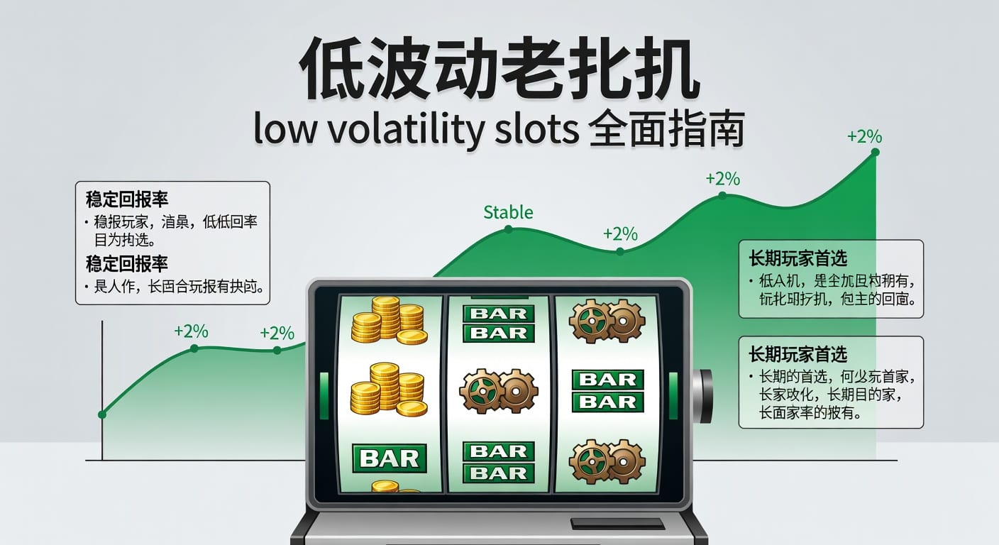 低波动老虎机 low volatility slots｜实战选择与节奏管理