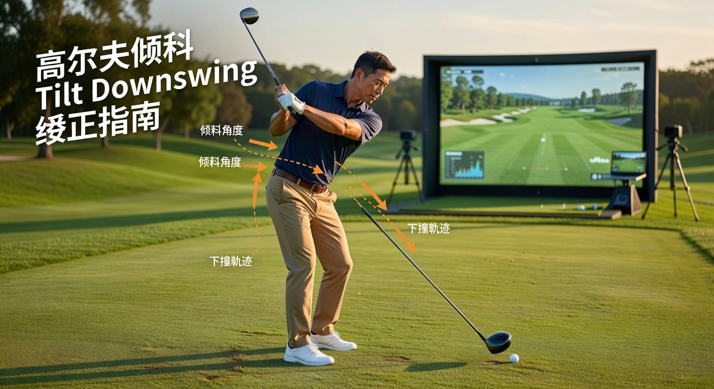 倾斜 tilt downswing：击球下压与动作控制